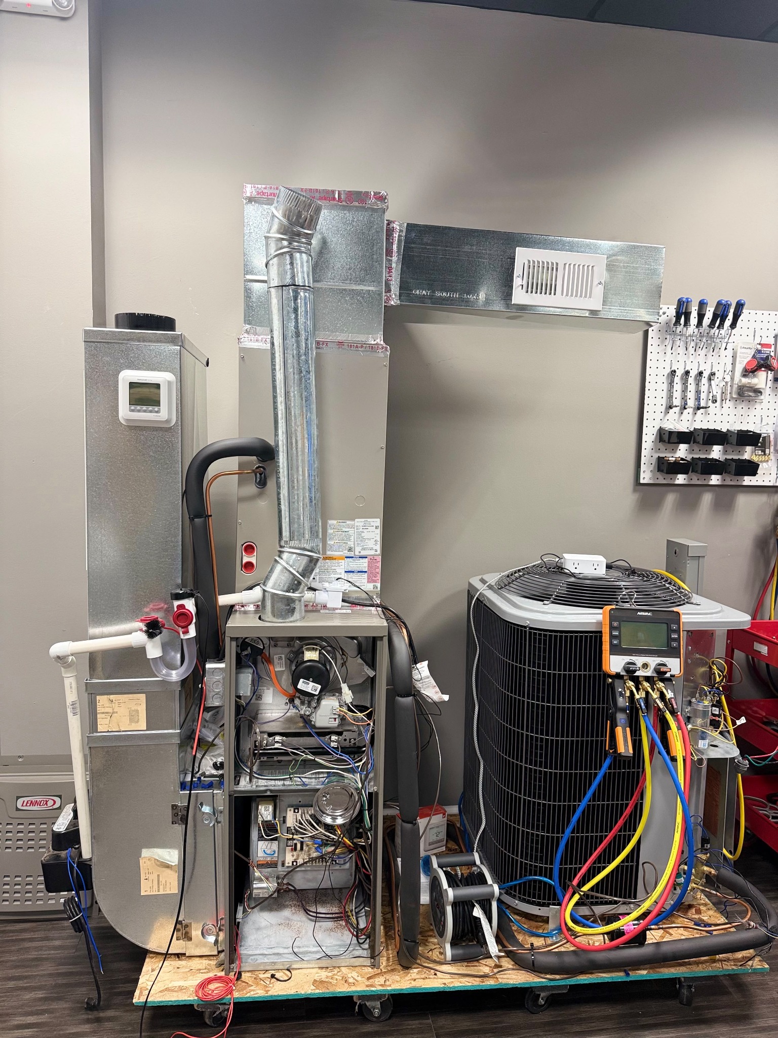 HVAC lab system